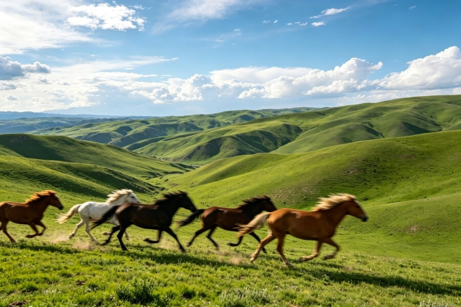 Year of the Horse symbolism in Chinese culture along the ancient Silk Road