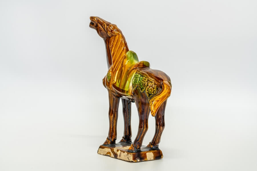 Tang Dynasty horse statue representing Horse symbolism in Chinese culture